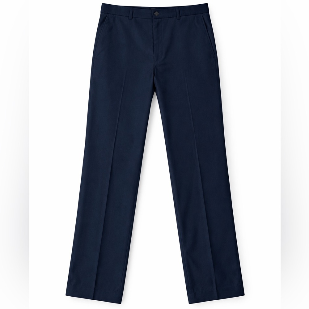 Haggar Men’s Pants navy blue size 38/32 iron free